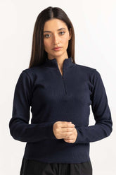 Navy Basic Top WM-KTP-WS23-203